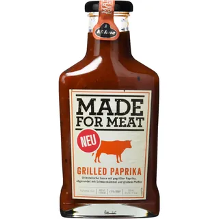 Kühne Grillsauce Made for Meat Grilled Paprika in der Flasche, 1er Pack