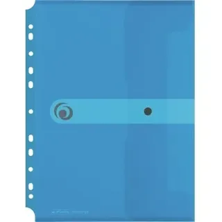 Herlitz Dokumententasche 11292943 easy orga to go, A4, blau,