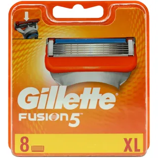8x Gillette Fusion5 Rasierklingen - NEU - Männer - OHNE OVP - Im Blister