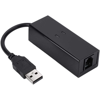 USB-Faxmodem, 1-Port USB 56K Externes DFÜ-Sprachfax-Datenmodem Geeignet für Win7 Win8 Win10 XP