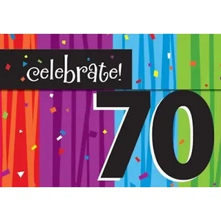 70. Geburtstag Einladungskarten