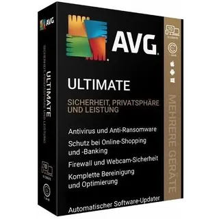 AVG Ultimate 2025, 10 Geräte - 3 Jahre, Download