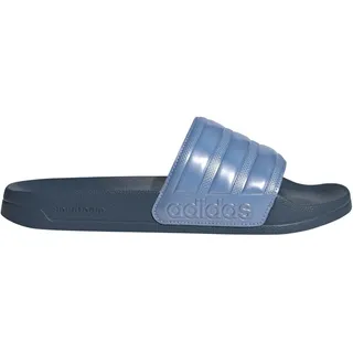 ADILETTE SHOWER SLIDES, preloved ink/blue spark met./blue spark met., 40.5 EU