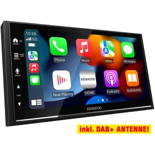 KENWOOD 2-DIN DMX7722DABS Auto Radioset für VW Caddy (2K) 2003-2015