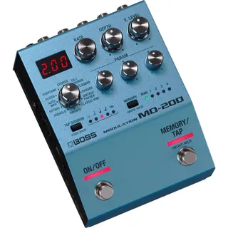 BOSS MD-200 Modulation-Gitarrenpedal, 32 Bit AD/DA-Wandlung, 32 Bit Fließkommaberechnung und 96 kHz Samplingrate