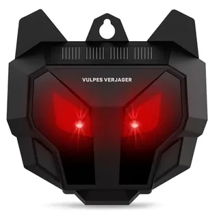 Ultraschall-Vogelschreck | 360o Tierfreundlicher Vogelvertreiber | Langlebig & Wasserdicht | Für jede Jahreszeit | Vulpes Goods