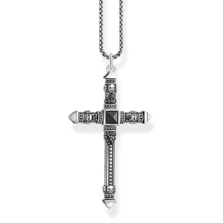 Thomas Sabo Kette mit Anhänger KE2003-508-11 Schwarz / Silber