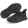 AC PS Kinder Sneaker mit Klettverschluss black/ultra gray 34