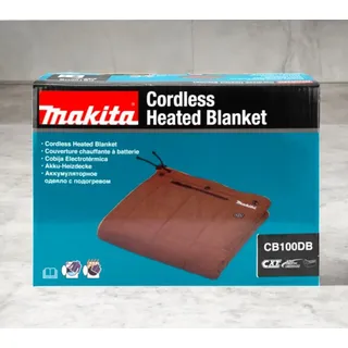 Makita Akku-Heizdecke CB100DB 140 x 70 cm Braun