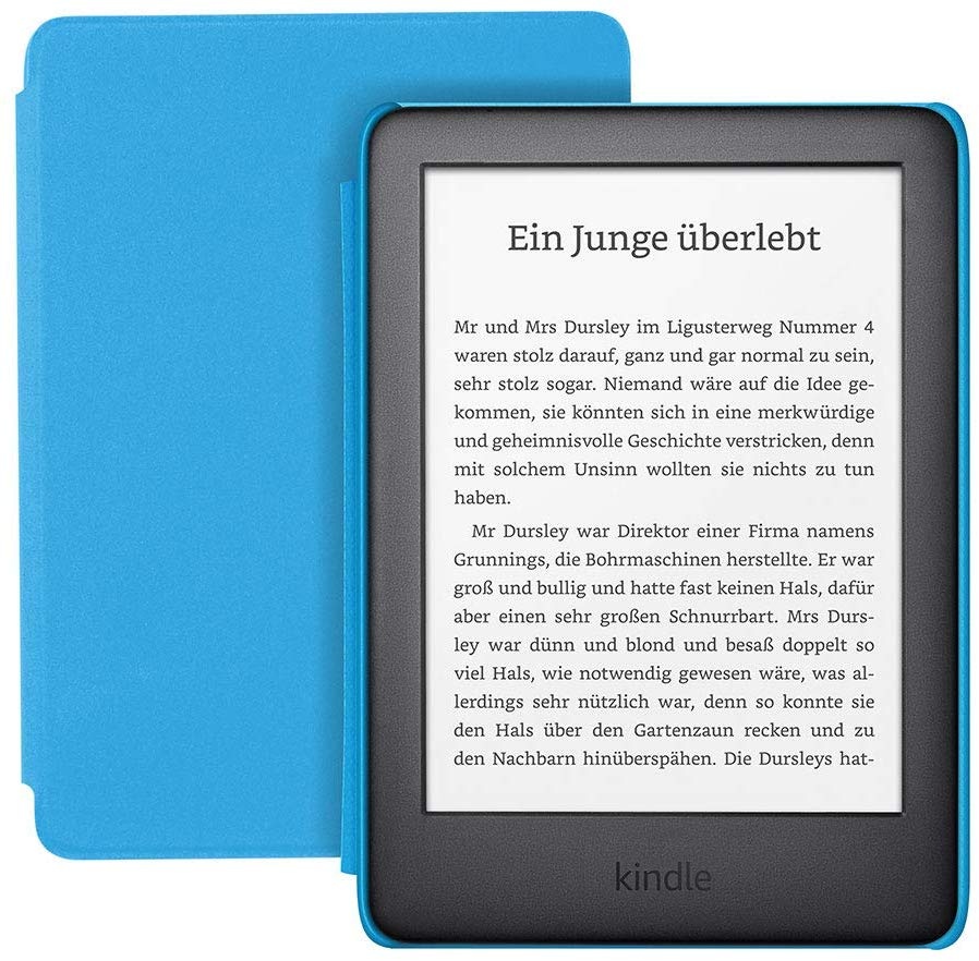 Bild Kindle Kids Edition 8 GB + Hülle blau
