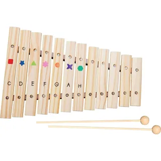 Vedes Kinder-Xylophon mit zwölf Noten  beige