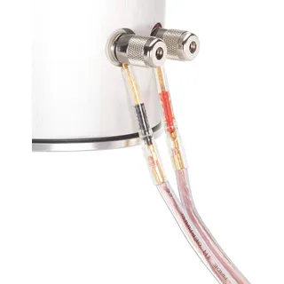 inakustik Premium Flexible Pins, zum Crimpen oder Löten, 4er Set, 2x2-fach geschirmt, 24k vergoldeten Kontakte, für Kabelquerschnitte bis 6mm2, farblich kodiert, Artikel 81551, Made in Germany