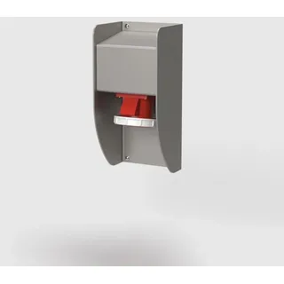 BS 5510E-1-2 CEE-Wandsteckdose, Unterputz, IP67, Edelstahl, 1x CEE 5/16A