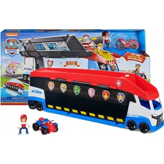 PAW Patrol Teamfahrzeug Paw Patroller im aktualisierten Design, inkl. Ryder Figur und 1 Basis Fahrzeug, ab 3 Jahren, Bus, 3 Jahr(e), LR44, Kunststo...