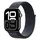 GPS + Cellular 42 mm Aluminiumgehäuse diamantschwarz Sport Loop tinte
