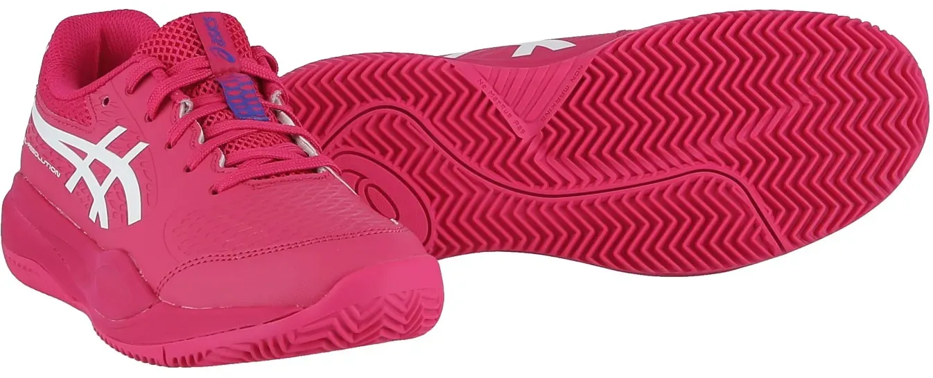 Asics Tennisschuhe Gel Resolution X Clay/Sandplatz magenta Kinder