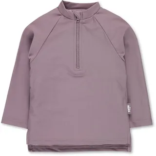 Sterntaler Badeshirt langarm uni Größe 80 in blasslila, blasslila