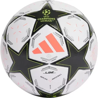 Adidas UEFA Champions League Box Fußball Trainingsball 2024/25 JG8778 - white/black 5