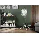 Voltomat Standventilator  (Weiß, 40 cm, 125 cm)