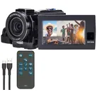 Dual-Lens-4K-UHD-Camcorder mit Sony-Sensor und FHD-Rückkamera