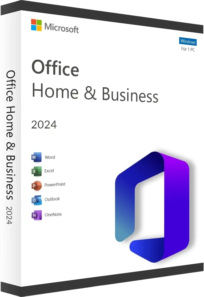 Microsoft Office 2024 Home and Business | Windows | Retail Lizenz