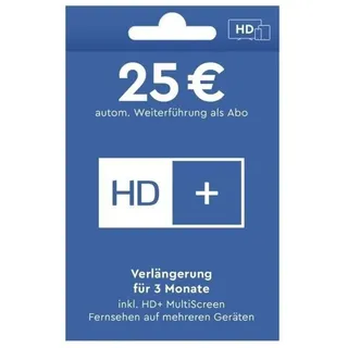 HD+ Verlängerung für 3 Monate HD+ inkl. HD+ MultiScreen Fernsehen auf mehreren Geräten