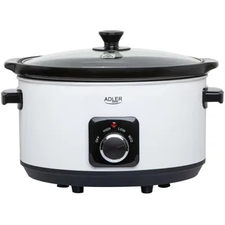 Adler AD 6413w - Slow Cooker 5,8L, 290W Leistung