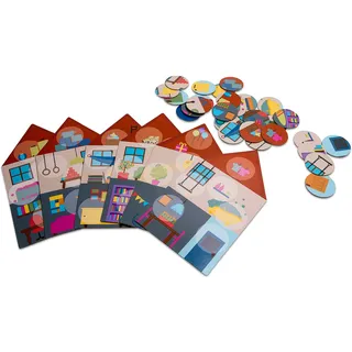 BS Toys Beobachtungslotto Traumhaus-Spiel