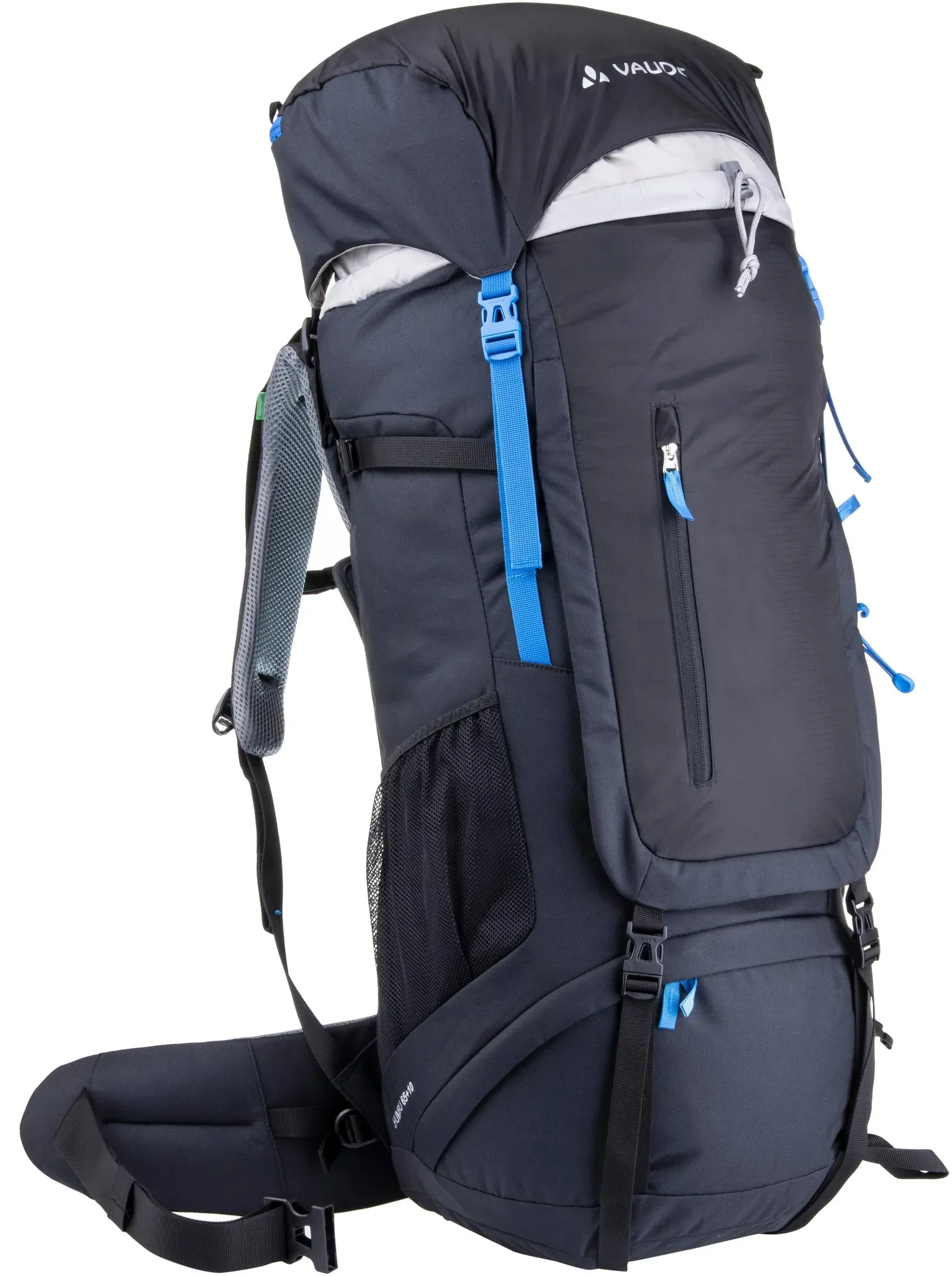 VAUDE Khumbu IV 65+10 Trekkingrucksack Herren in black, Größe Einheitsgröße - schwarz