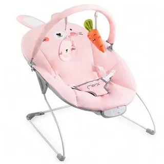 MOMI GLOSSY - Leichte Babyliege für Kinder bis 9 kg mit Spielbügel und Sensorikm