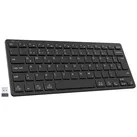 Multi-Device-Akku-Funktastatur mit Bluetooth, Scissor-Tasten, QWERTZ