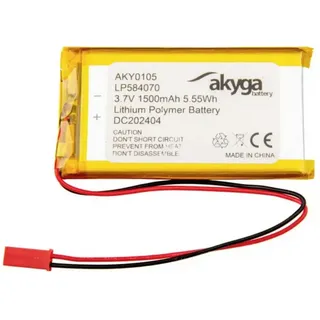 Akyga LP584070 Akkupack x Spezial-Akku LiPo 3.7 V 1500 mAh
