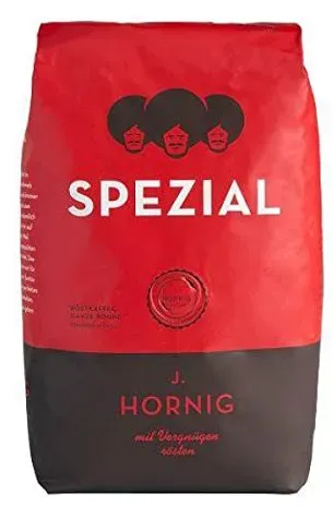 Röstkaffee J. Hornig Spezial ganze Bohne 500 gr