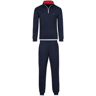 TRIGEMA Freizeitanzug » Herren Jogginganzug in Sweat-Qualität« 2 Stk. tlg., Gr. XL, navy, , 75805455-XL