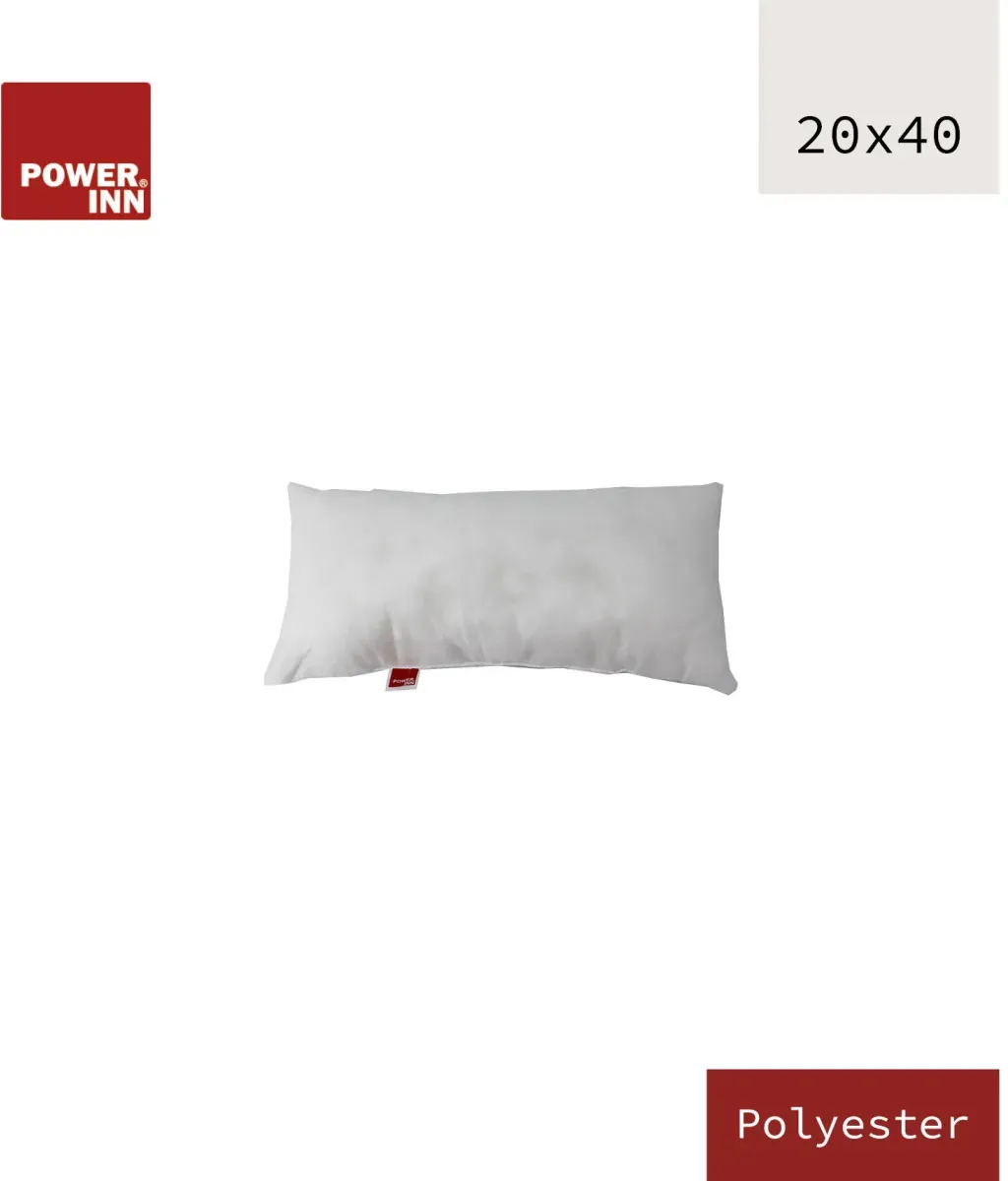 POWER INN® Innenkissen Polyester | Rechteckig | 40 x 20 cm