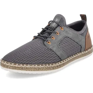 Rieker Herren B5252 Slipper, Grau, 45 EU