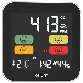 Orium cep CO2-Messgerät, 11325 orium, tragbar, misst Temperatur und Luftfeuchtigkeit