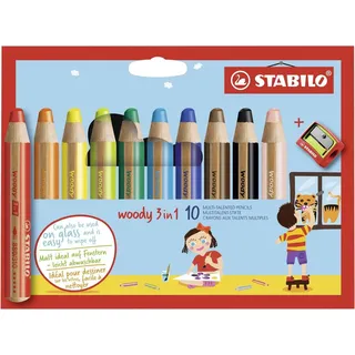 Buntstift 10 St. inkl. Spitzer