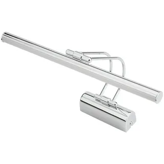 lux.pro Wandleuchte Bildbeleuchtung mit 32 LEDs Bilderleuchte Badlampe Metall 35 cm Chromfarben