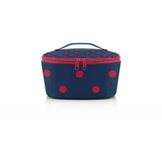 Pocket mixed Kühltasche mit Obermaterial aus recycelten PET-Flaschen Ideal für das Mittagessen unterwegs, Couleur:Mixed red