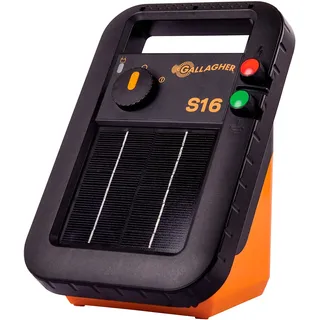 Gallagher elektrifizierer mit batterie - 6v/0.16j S16 Schwarz NO SIZE