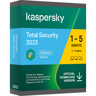 Kaspersky Lab Total Security 2020 3 Geräte 1 Jahr DE ESD Win Mac Android