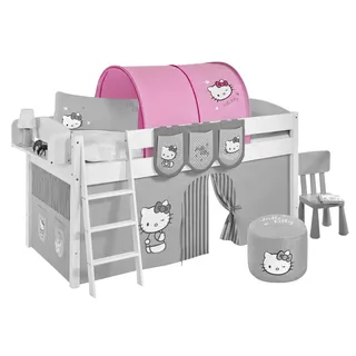 Lilokids Betttunnel Tunnel Hello Kitty Lila - für Hochbett, Spielbett und Etagenbett rosa