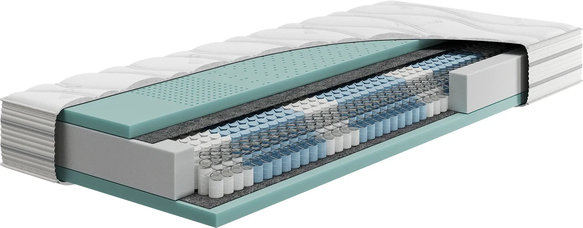 Hn8 Schlafsysteme Taschenfederkern-Matratze "Emotion Pro TFK", H3, 180 x 200 cm, Höhe: ca. 23 cm