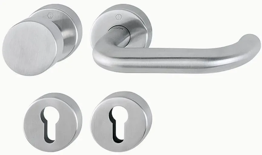 Hoppe Paris E58/42H/42HKVS/138 Wechsel-Rosetten-Garnitur PZ...