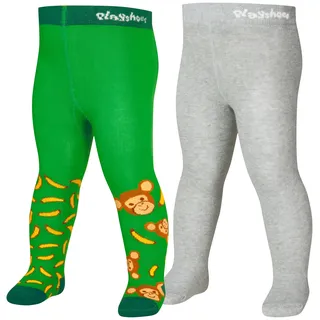 Playshoes Strumpfhose Affe 2er Set 50/56