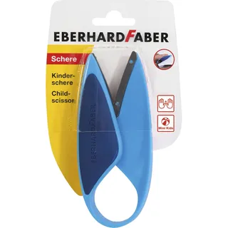 Eberhard Faber Kinderschere blau für Linkshänder und Rechtshänder