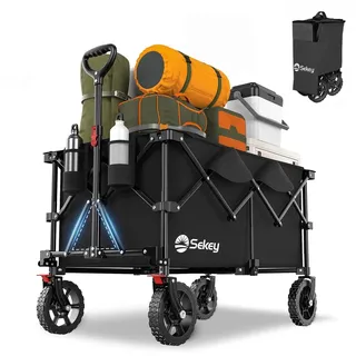 Sekey XXL Plus Bollerwagen schwarz
