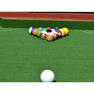 Soccerpool Fußball Billard Set, Gr. 3 - farblich sortiert