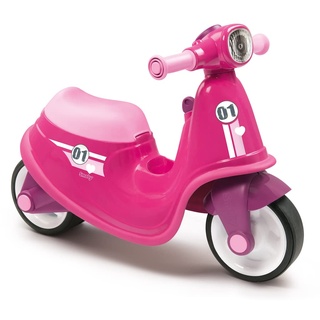 Smoby 721002 Roller-Träger, für Kinder ab 18 Monaten – leise Räder – Spielzeugkiste, Rosa, One size